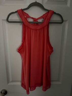 Women’s Coral Tie-Back Halter Camisole